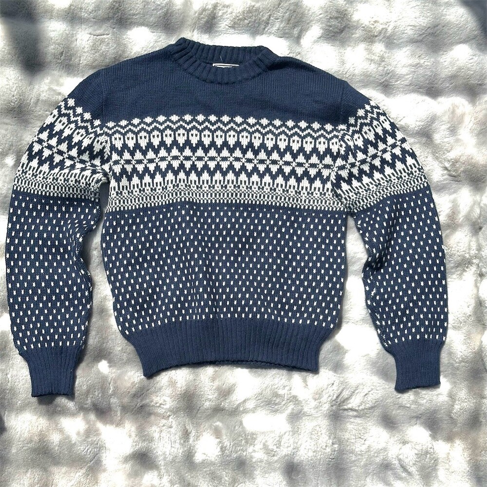 Andrew St. John Vintage Nordic Sweater❄️